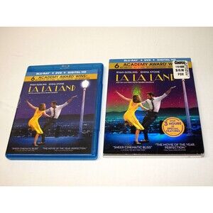 La La Land Blue Ray & DVD With Slipcover Multi Languages & Subtitles Wide Screen
